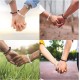 2 Pcs Matching Magnetic Couple Bracelets Heart Relationship Matching Rope Bracelet Mutual Attraction Friendship Chain Bracelet Gift For Boyfriend Girlfriend Women Men